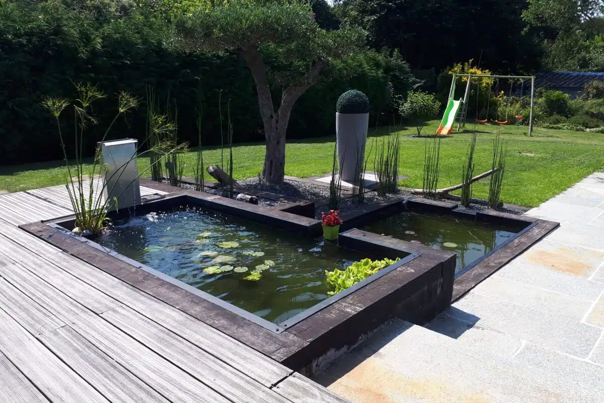 Pièce d'eau La Plume des Jardins, Quimper