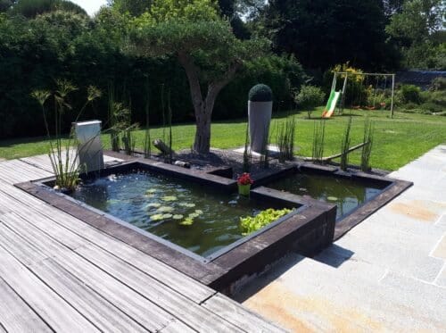 Pièce d'eau La Plume des Jardins, Quimper