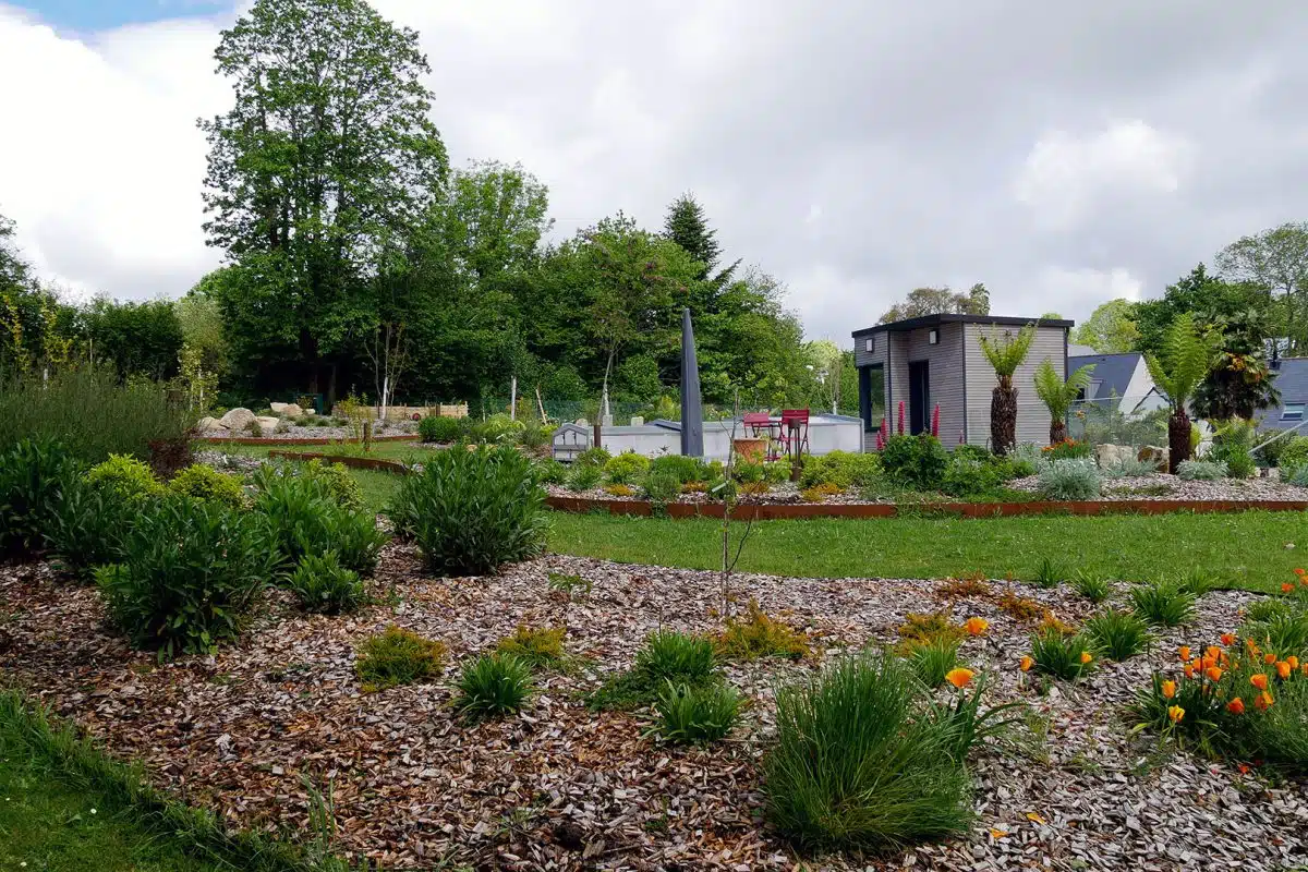 Jardin de Promenade La Plume des Jardins, Quimpe