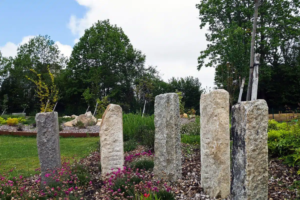 Jardin de Promenade La Plume des Jardins, Quimpe